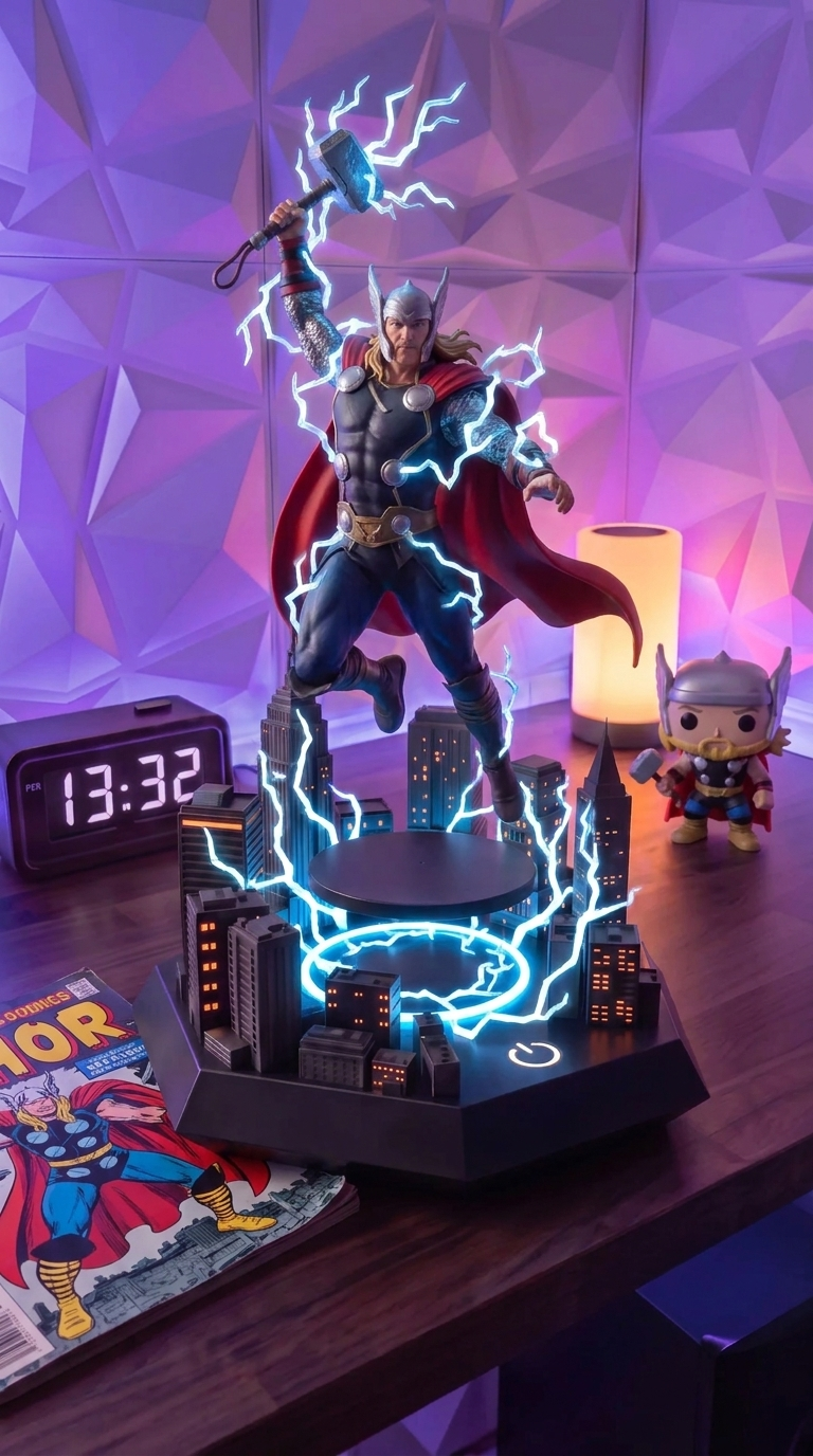 Spidey Levitating lamp